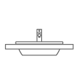 lavabo inbouw
