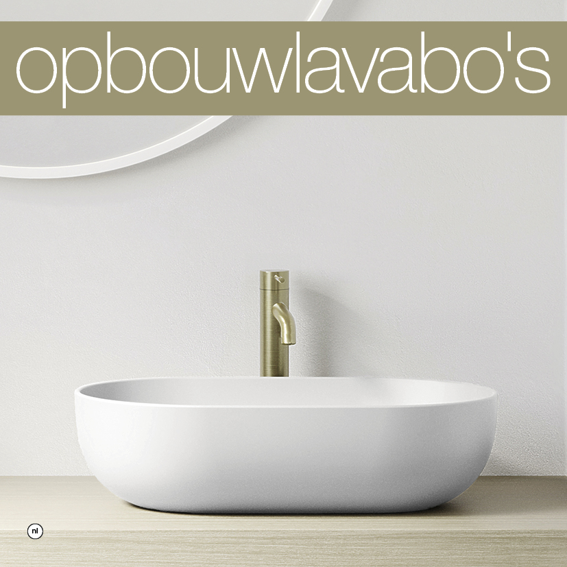 opbouwlavabo's