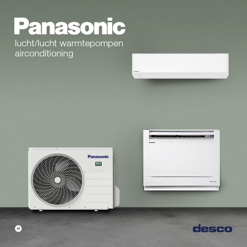 warmtepompen L/L - airco<br>Panasonic