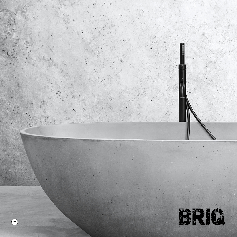 baignoire et lavabo<br>Briq