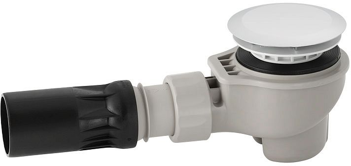 SIPHON PR DOUCHE UNIFLEX GEB.60MM CHR.