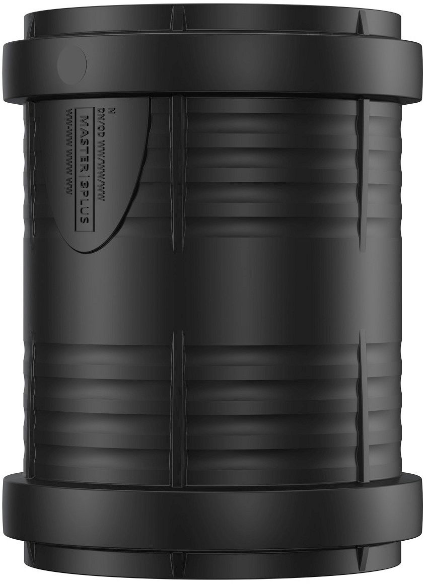 DUBBELE MOF PP FF 75MM ZWART