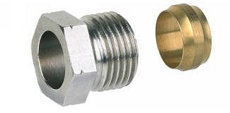 KNELKOPPELING HONEYW.RK BUIS 1/2&quot;-15MM