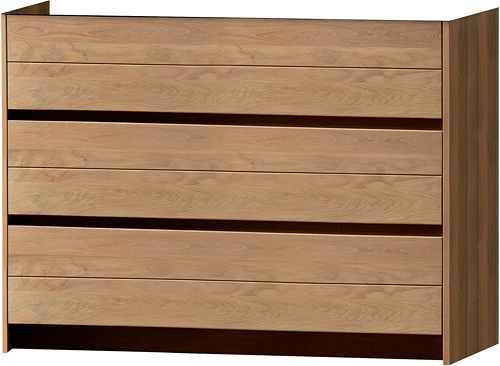 ONDERB.MOLTO 3 LADEN ST.140CM MASSIF EIK