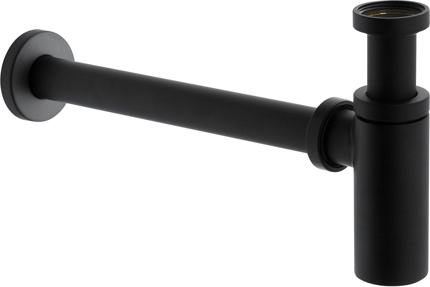 SIPHON DESIGN NOBILI 5/4&quot; RONDE NOIR MAT