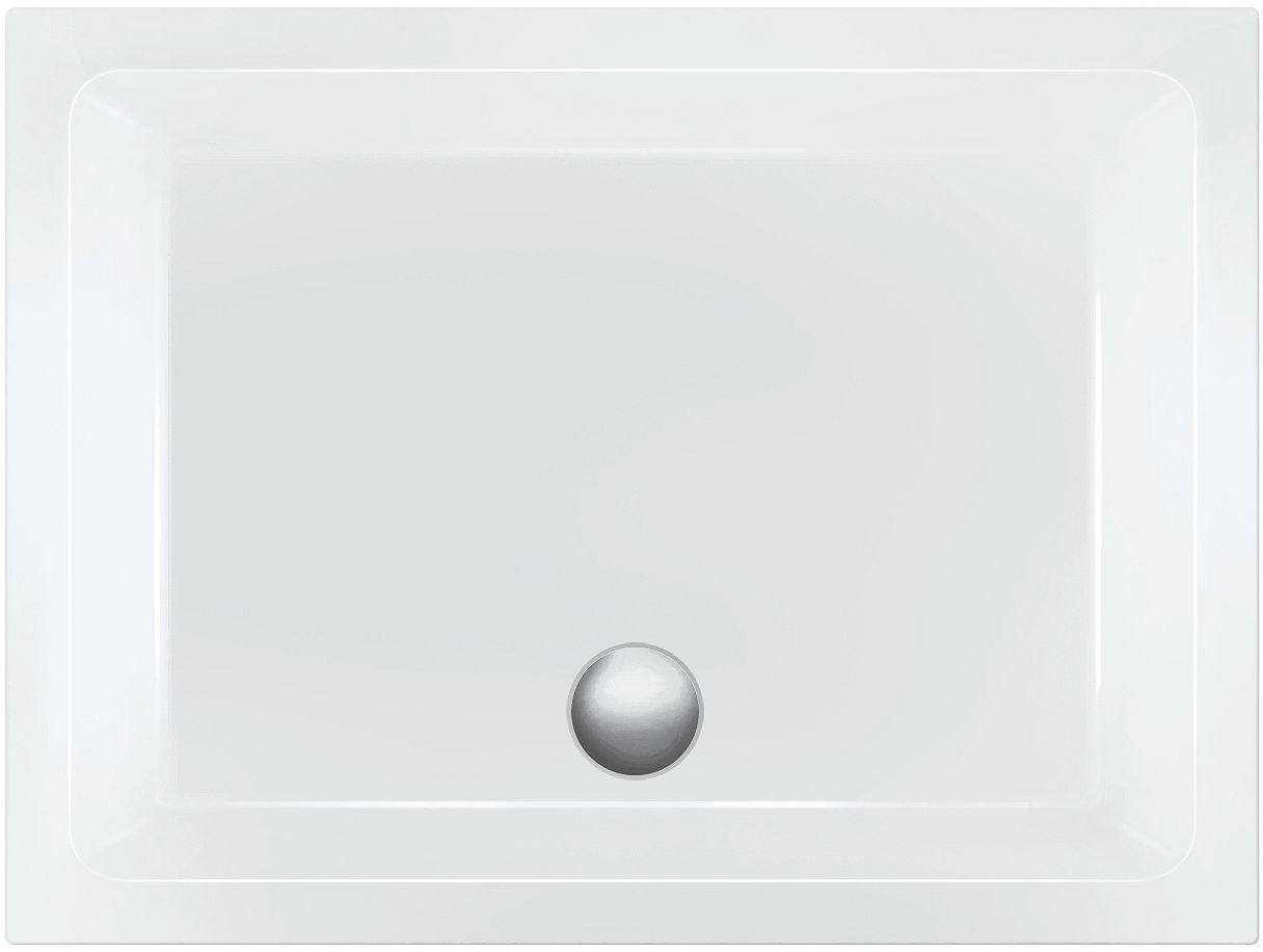 TUB ACRYL FRAME 2.0 120-90-3,5 WIT
