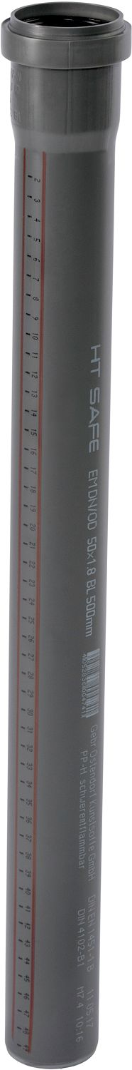 BUIS 50MM 0,5M GEMOFT PP HT-SAFE OST.