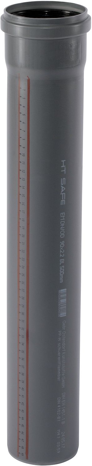 BUIS 90MM 0,5M GEMOFT PP HT-SAFE OST.