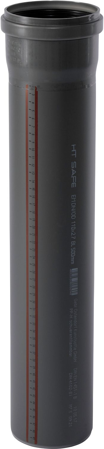 BUIS 110MM 0,5M GEMOFT PP HT-SAFE OST.