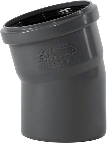 ELLEBOOG 15° MF 90MM PP HT-SAFE OST.