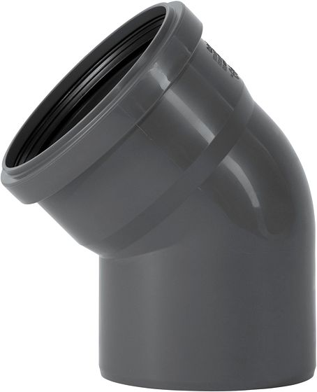 ELLEBOOG 45° MF 110MM PP HT-SAFE OST.