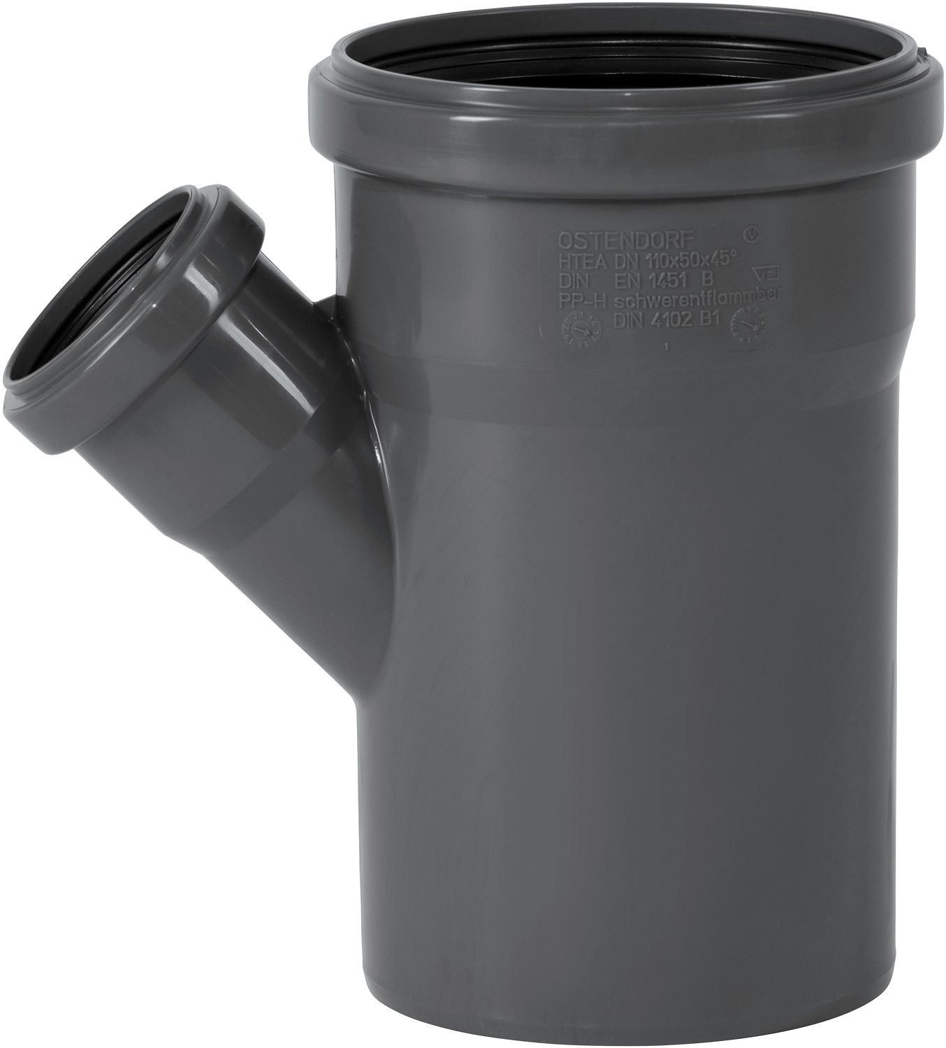 T 45° FFM 110-50MM PP HT-SAFE OST.