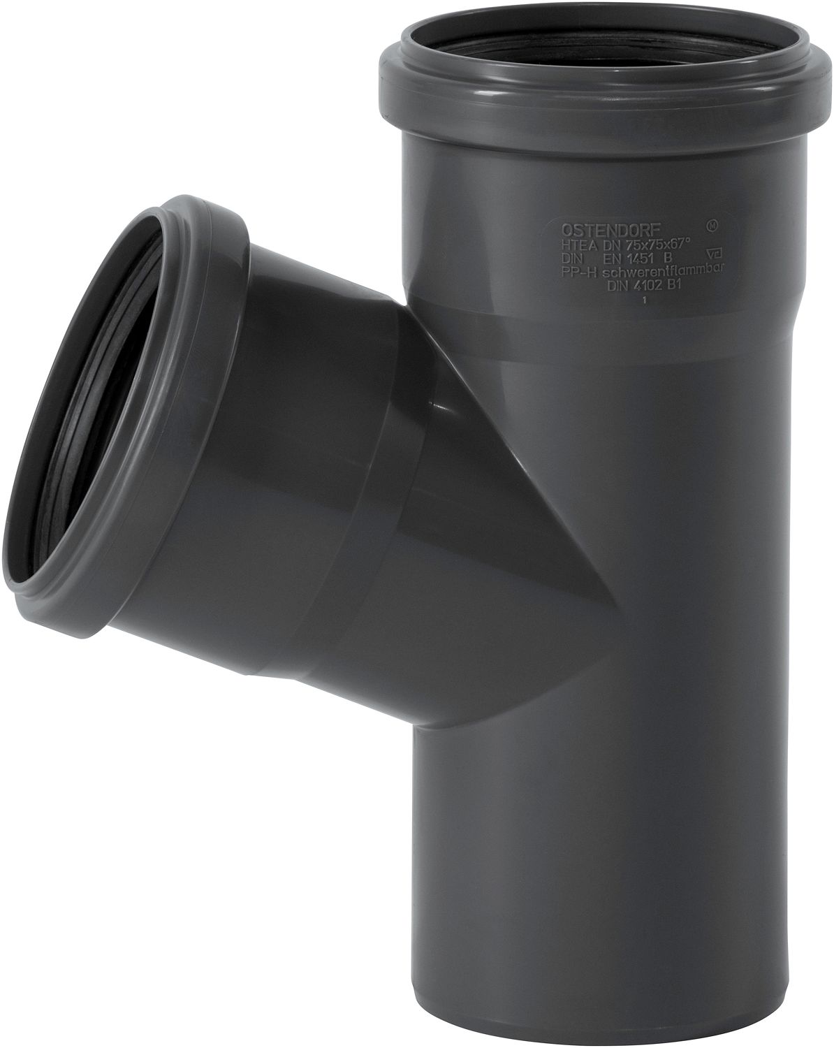 T 67° FFM 75MM PP HT-SAFE OSTENDORF