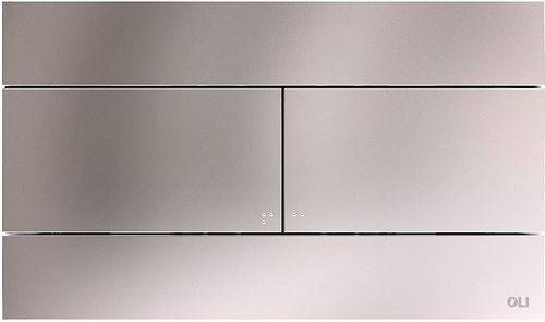 DUWPLAAT 2-TOETS SLIM OLI INOX