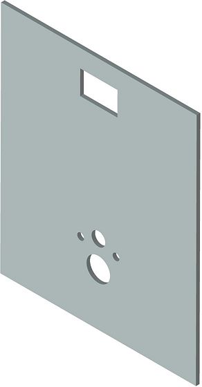 ACHTERW.VR.VOORZETW.WALLF.OLI120 MDF PAS