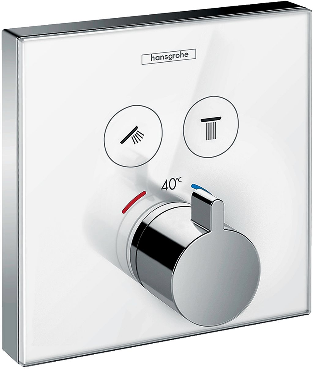 AFW.SET SH.SEL.GLASS THERM+2STOPK.HG WIT
