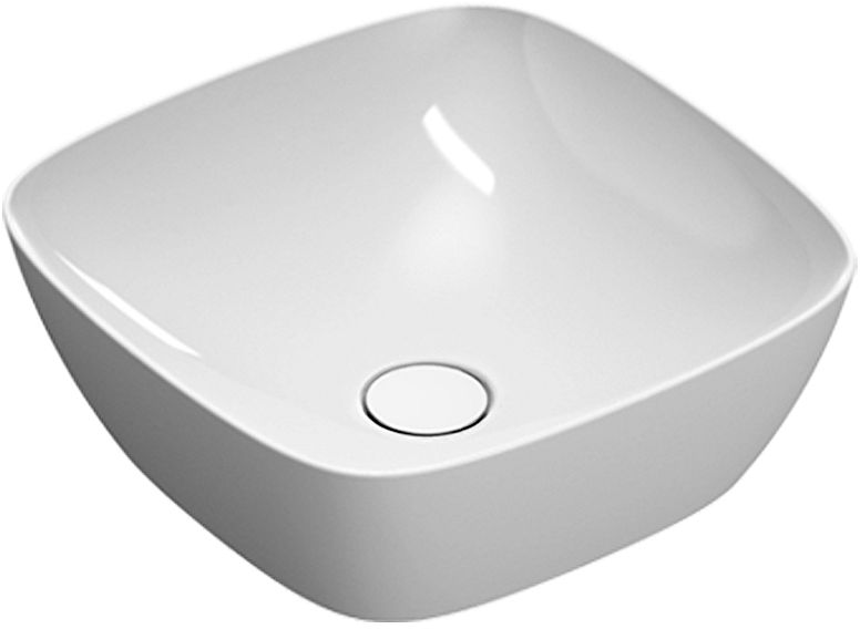 OPBOUWLAVABO ALVEA CATALANO 40X40 WIT
