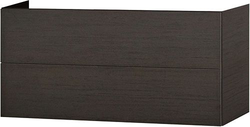 ONDERKAST PURO 2LADEN 120CM PUSH WENGE