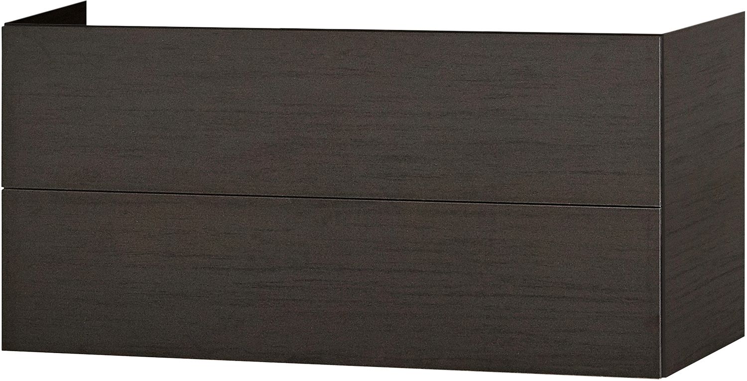 ONDERKAST PURO 2LADEN 120CM PUSH WENGE