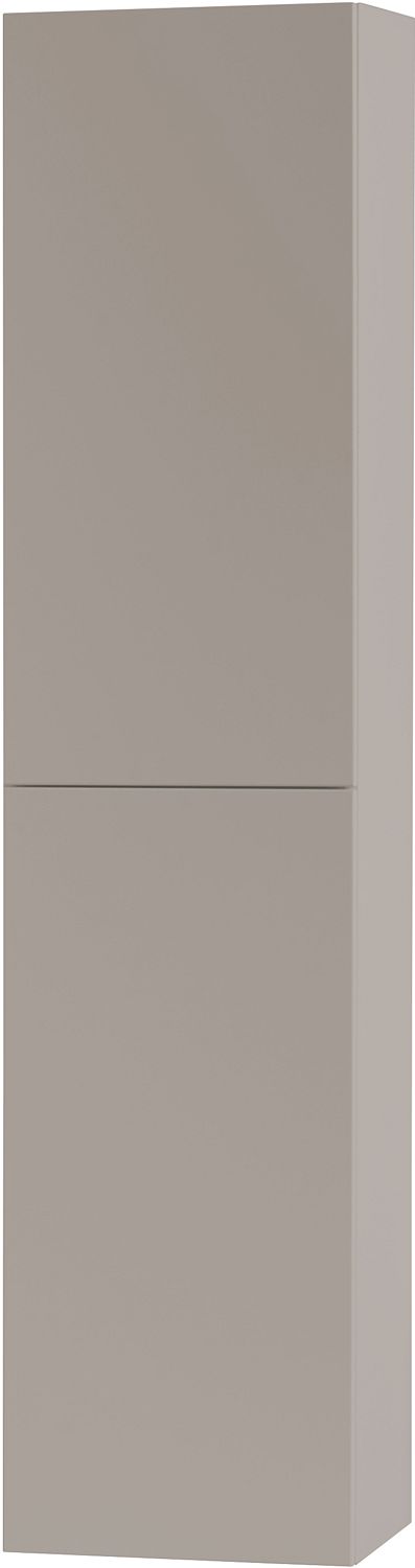 KOLOMKAST PURO 2 DEUR 40CM SATIJN GRIJS