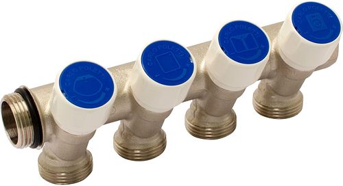 UNI.COLLECTOR 3/4&quot; - 4XEC3/4 MET STOPKR
