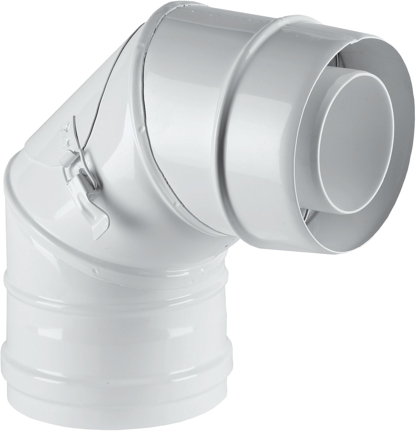 UNIFLOW CONC.INSP.BOCHT 80/125 90°ALU/PP