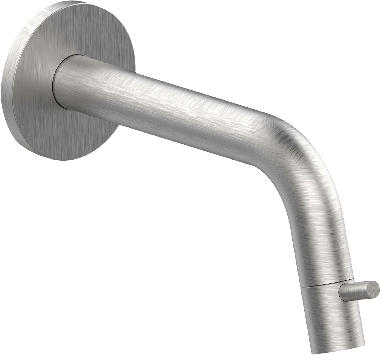 KW KRAAN MUUR MICRO PAFFONI INOX-LOOK
