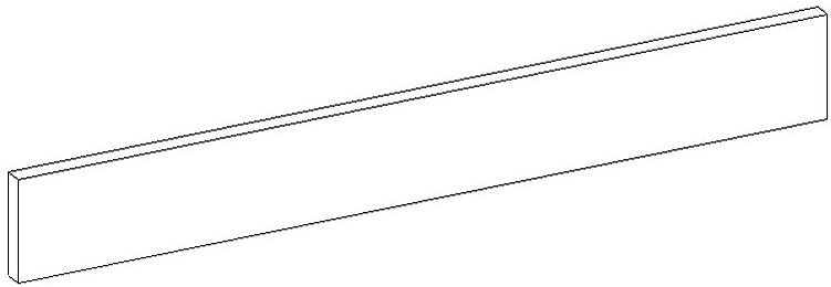 VERH.ACHTERW.BOVEN.LADE MOLTO 80CM ANT