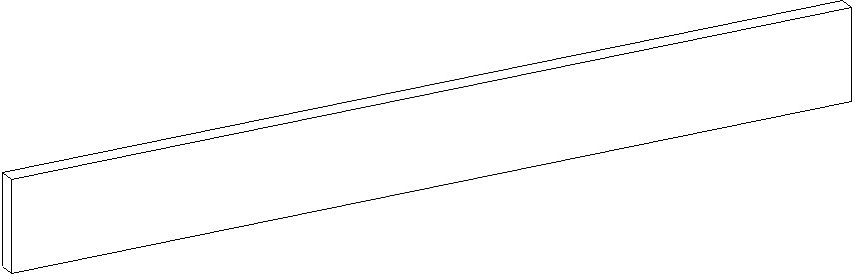VERH.ACHTERW.BOVEN.LADE MOLTO 90CM ANT