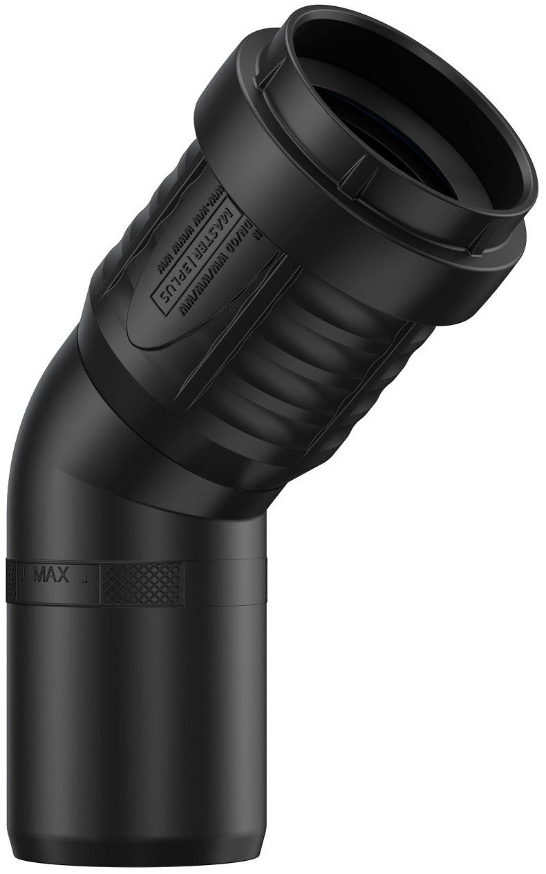 ELLEBOOG PP 45°MF 32MM ZWART