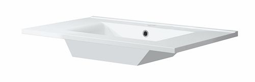 LAVABO FORM 81X46CM PORSELEIN WIT
