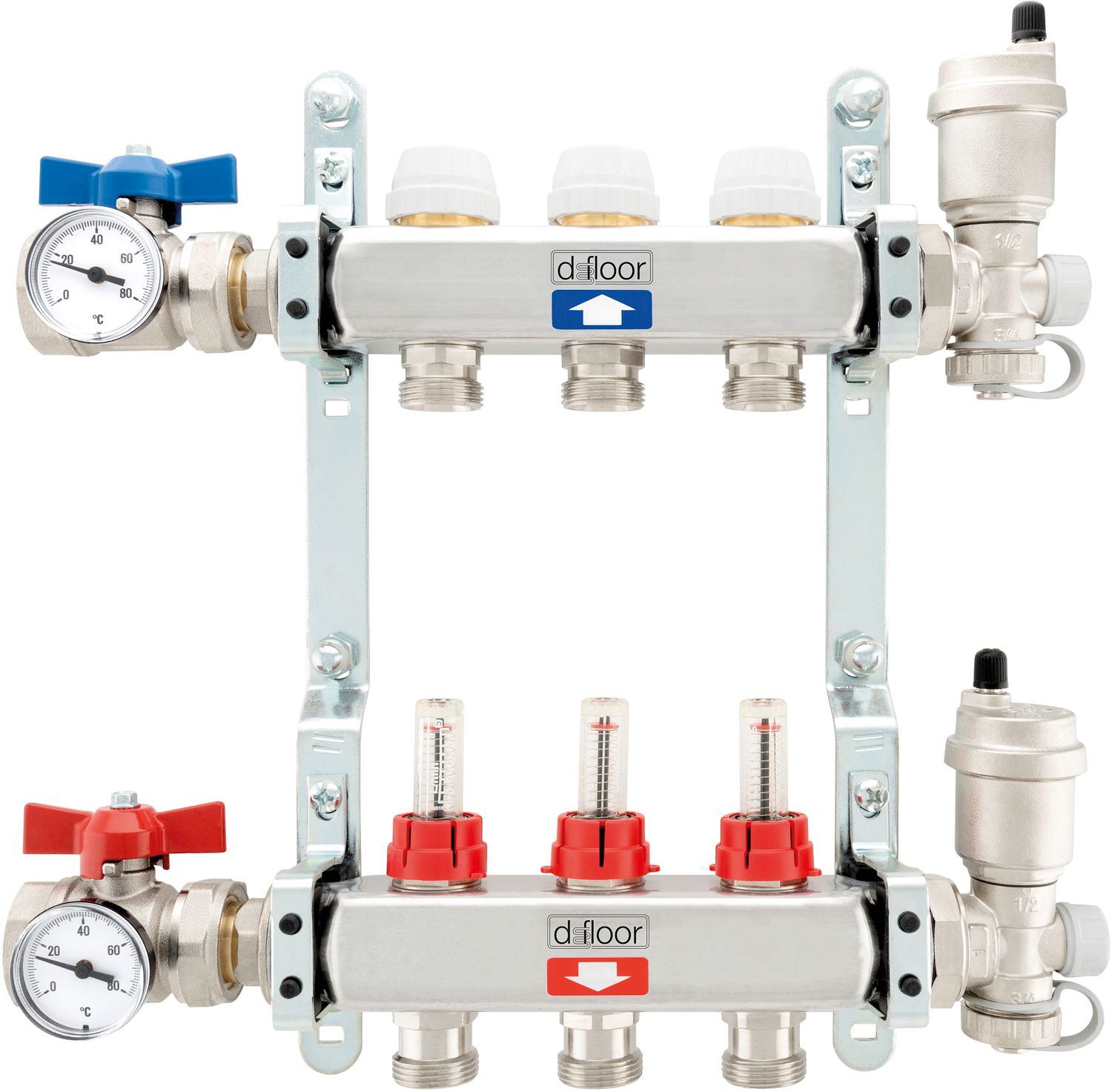 COLLECTORSET VLV D-FLOOR 3X3/4&quot; EK
