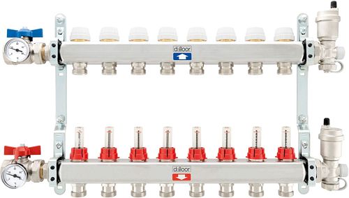 COLLECTORSET VLV D-FLOOR 8X3/4&quot; EK