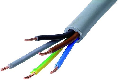 ELEKTR.KABEL XVB 5G1, 5MM² PER ROL 100M