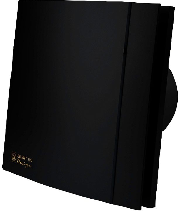 BADK.VENT.SILENT-100 CZ BLACK DESIGN S&P