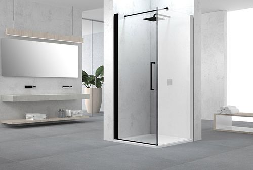 PORTE PIV.NICHE SWING 87-91 H200 NOI.M-C