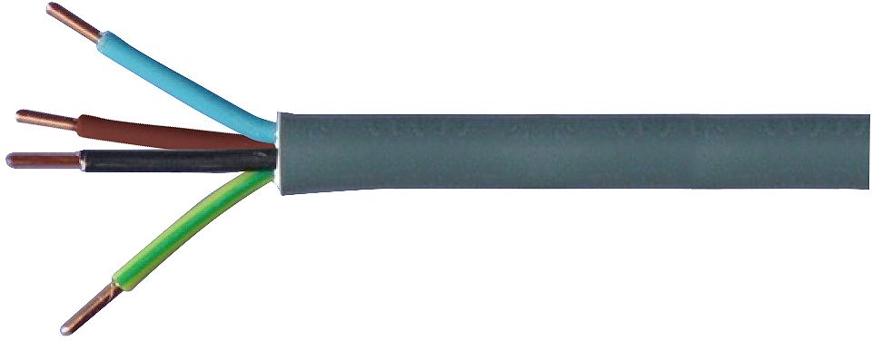 ELEKTR.KABEL XVB 4G 2,5MM² PER ROL 100M