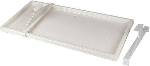 CONDENSOPVANGBAK MUURBEUGEL 94-42CM WIT
