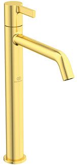 KW KRAAN JOY IS HOOG BRUSHED GOLD