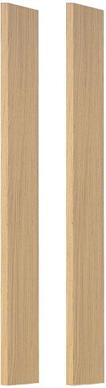 ZIJWAND V.SPGLK MOLTO(SET 2ST)EIK BRONS
