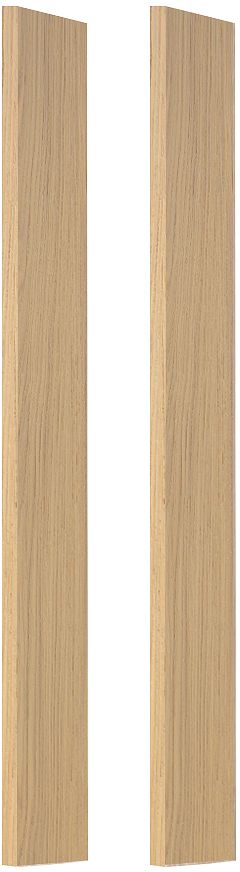 ZIJWAND V.SPGLK MOLTO(SET 2ST)EIK BRONS