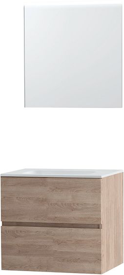 MBL.MOLTO CHENE NATUREL 70 SOLID MIROIR