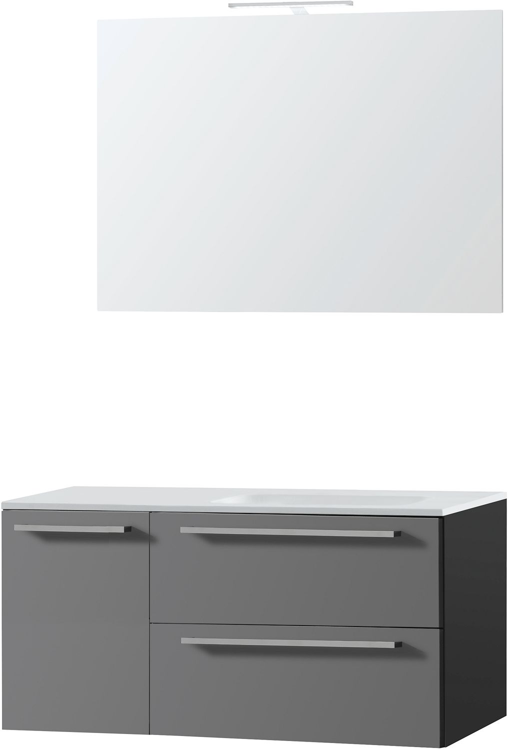 MBL.COMBO UNI ARD.105 D.SOLID MIROIR
