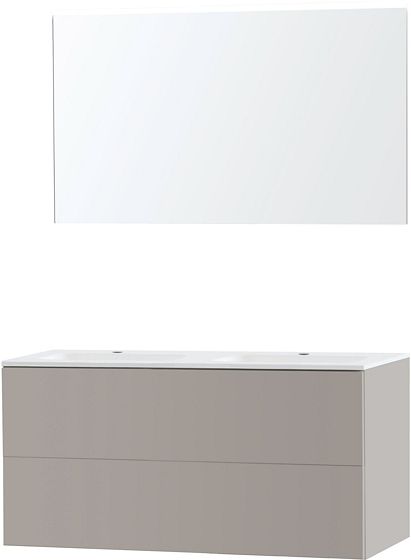 MBL.PURO DUO GRIS 120 MARB.SYNT.MIROIR