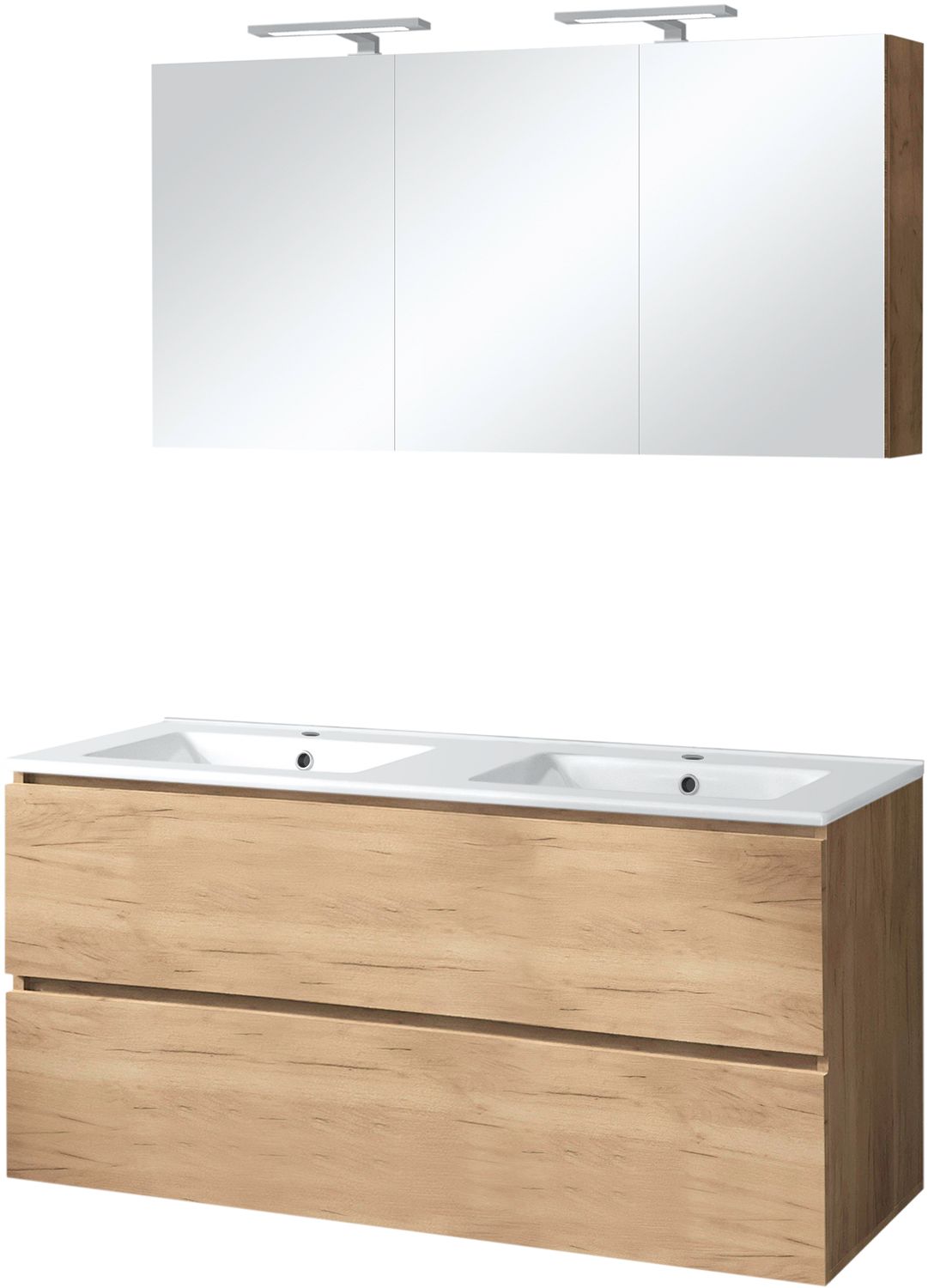 MEUBEL ICE DUO ARM.TOI.+ECL.120CM CH.GR.