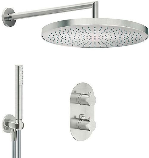 INBOUWDOUCHECOMBINATIE LIVE 250 INOX