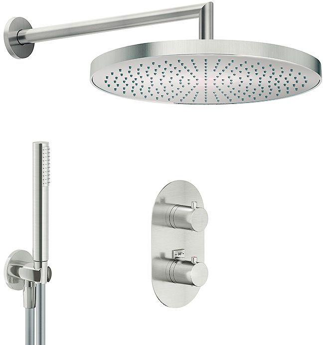 INBOUWDOUCHECOMBINATIE LIVE 250 INOX