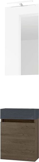 LA-M.FORM-M.STONE/1PRT/MIR/LUM.LED CH.GR