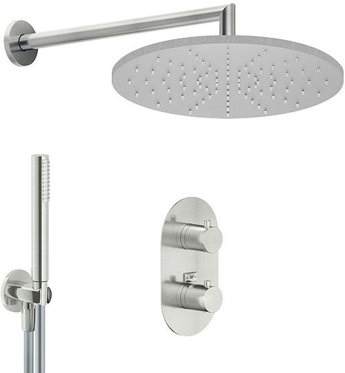 SET DE DOUCHE A ENCASTRER LIVE 300 INOX