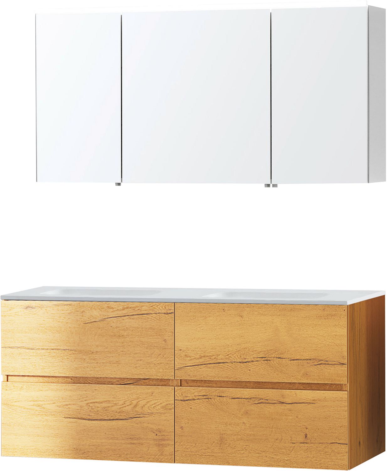 MEUBEL MOLTO EIK GOLD 140 SOLID SPIEGELK